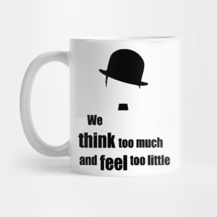 Charlie Chaplin quote Mug